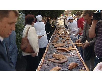 Рыбинский пирог - рекордсмен