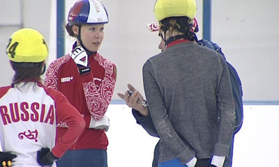 Ольга Белякова удачно выступает на Кубке мира по шорт-треку