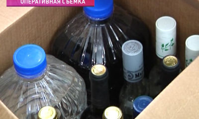 Арестована партия подозрительного алкоголя