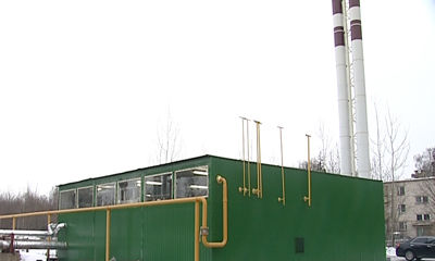 Пуск новой котельной в селе Великое