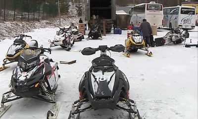 За сутки до старта Кубка России по кроссу на снегоходах