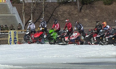 В «Демино» состоялся финал Кубка России по кроссу на снегоходах
