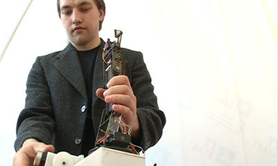 Открылась выставка робототехники