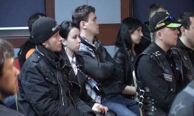 Дорожные полицейские пообщались с ярославскими байкерами