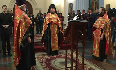 Состоялся молебен о мире на Украине