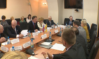 Обсуждение вопросов соцполитики с вологодскими коллегами