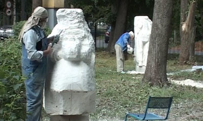 Летний сад купца Акимова в Данилове превращается в город скульптур