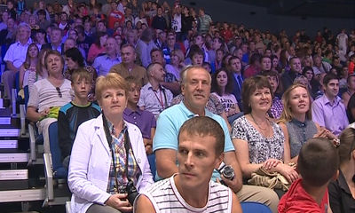 Встреча с болельщиками в «Арене-2000»