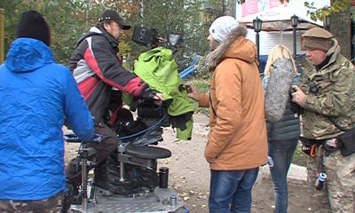 ﻿Брагинские дворы стали съемочной площадкой для фильма