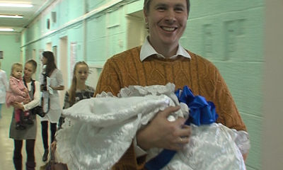 У ярославца Петра Чернышева после пяти дочек родился сын