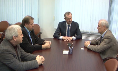 Председатель правительства Ярославской области Александр Князьков встретился с вице-президентом РАН Валерием Козловым