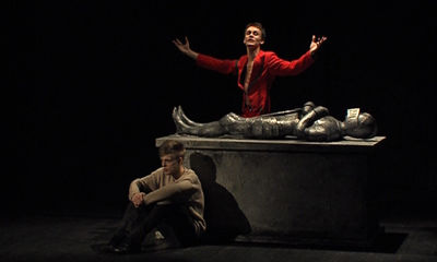 На учебной сцене Ярославского театрального института показали «Маленькие трагедии»