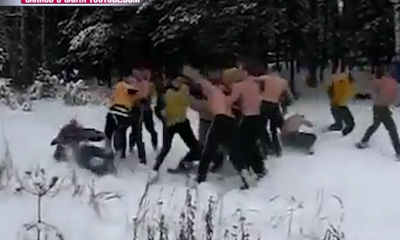 В Интернете появилось видео драки с участием фанатов ярославского «Шинника»