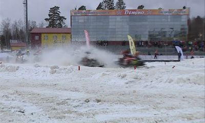 Команда спортклуба «Атлант» завоевала «золото» чемпионат России по кроссу на снегоходах