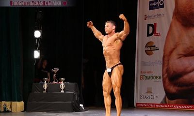 Ярославец стал абсолютным чемпионом Открытого Кубка Черноземья по бодибилдингу