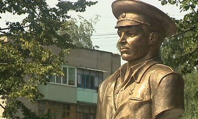 В Ярославле открыли памятник Василию Маргелову