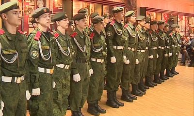 Воспитанники Ярославского кадетского колледжа принесли присягу