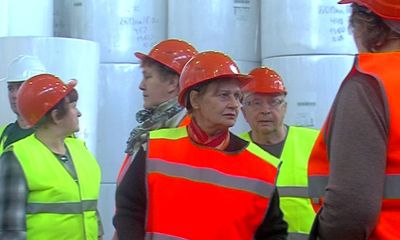 Бумажный завод в Семибратово провел экскурсию для жителей