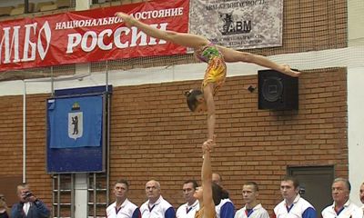 Ярославские акробатки стали обладательницами Кубка России