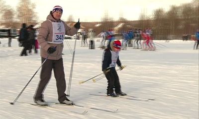 Младшему – 5, старшему – 82: Ярославская область присоединилась к «Лыжне России»