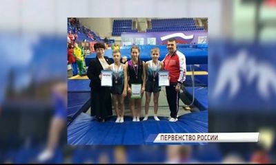 Ярославцы стали призерами командного первенства России по прыжкам на батуте