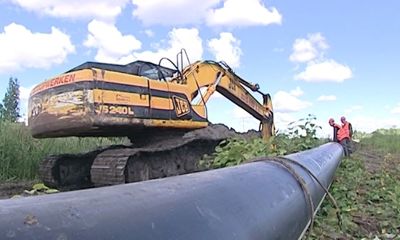 В Ростове современный канализационный коллектор сварен и уложен на 85 процентов