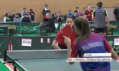 Наталья Малинина взяла две медали на первенстве Европы по настольному теннису