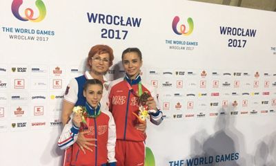 Ярославские акробатки стали чемпионками десятых Всемирных игр