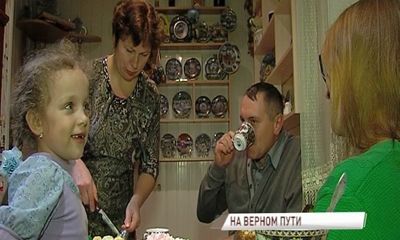 Многодетная семья из Любима - одна из лучших в стране