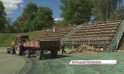 В Ярославле продолжается благоустройство «Спартаковца»: как идут работы