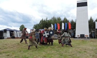 В Некоузском районе реконструировали битву на Сити в честь 780-летия события