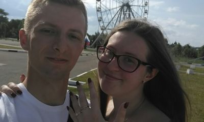 «Да» на высоте 65 метров: парень сделал предложение любимой на колесе обозрения