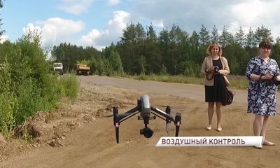 Власти начали контроль использования сырьевой базы области с квадрокоптера: результаты