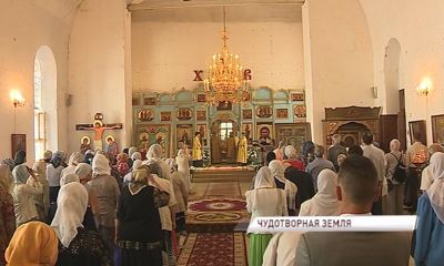 В Кирилло-Афанасиевском монастыре отметили престольный праздник