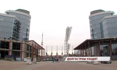 Высотки на площади Труда достроят в следующем году