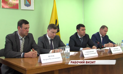 Дмитрий Миронов с рабочим визитом посетил Брейтово