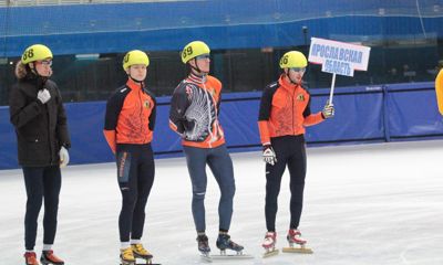 В Рыбинске проходит финал Кубка России по шорт-треку