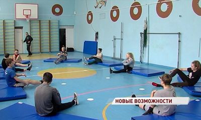 Мокеевская школа получила новый спортинвентарь по губернаторской программе