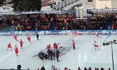 В Ярославле завершился хоккейный матч легенд: Дмитрий Миронов отметился хет-триком