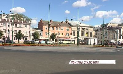 Фонтан у ТЮЗа не работает из-за сожженного оборудования