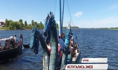 Приняли ладью за монстра: «Горыныч» из Ярославля напугал пограничников