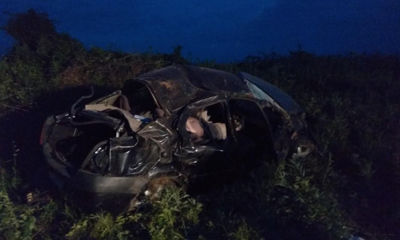 Покорежило как консервную банку: в ДТП в Большом селе погиб водитель «Рено»