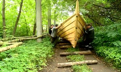 Ладья из прошлого отправится в плавание на Рыбинское водохранилище