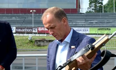 Президент союза биатлонистов России оценил новый комплекс в Демино