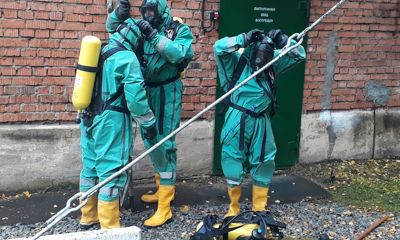 В Рыбинске сотрудники водоканала ликвидировали условную утечку жидкого хлора