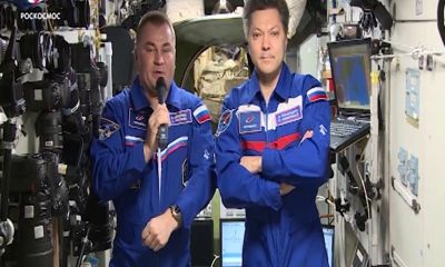 Алексей Овчинин возвращается с МКС на Землю