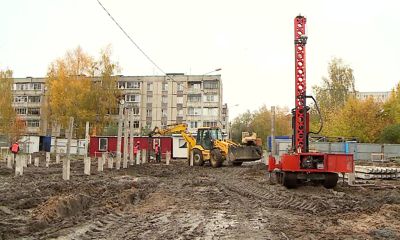 В Рыбинске на улице Крестовой началось строительство новых яслей на 40 мест