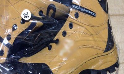 Откровенная подделка под бренд: ярославские таможенники изъяли около тысячи коробок с обувью