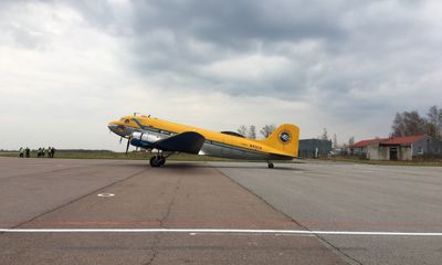 В Ярославле приземлился американский самолет из 40-х годов
