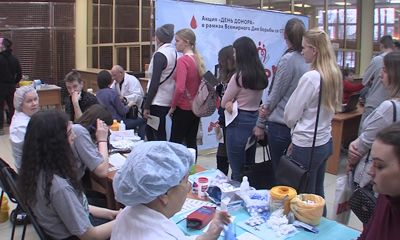 Ярославские студенты сдали донорскую кровь в рамках акции «День донора»